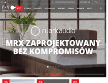 Tablet Screenshot of luxman.pl